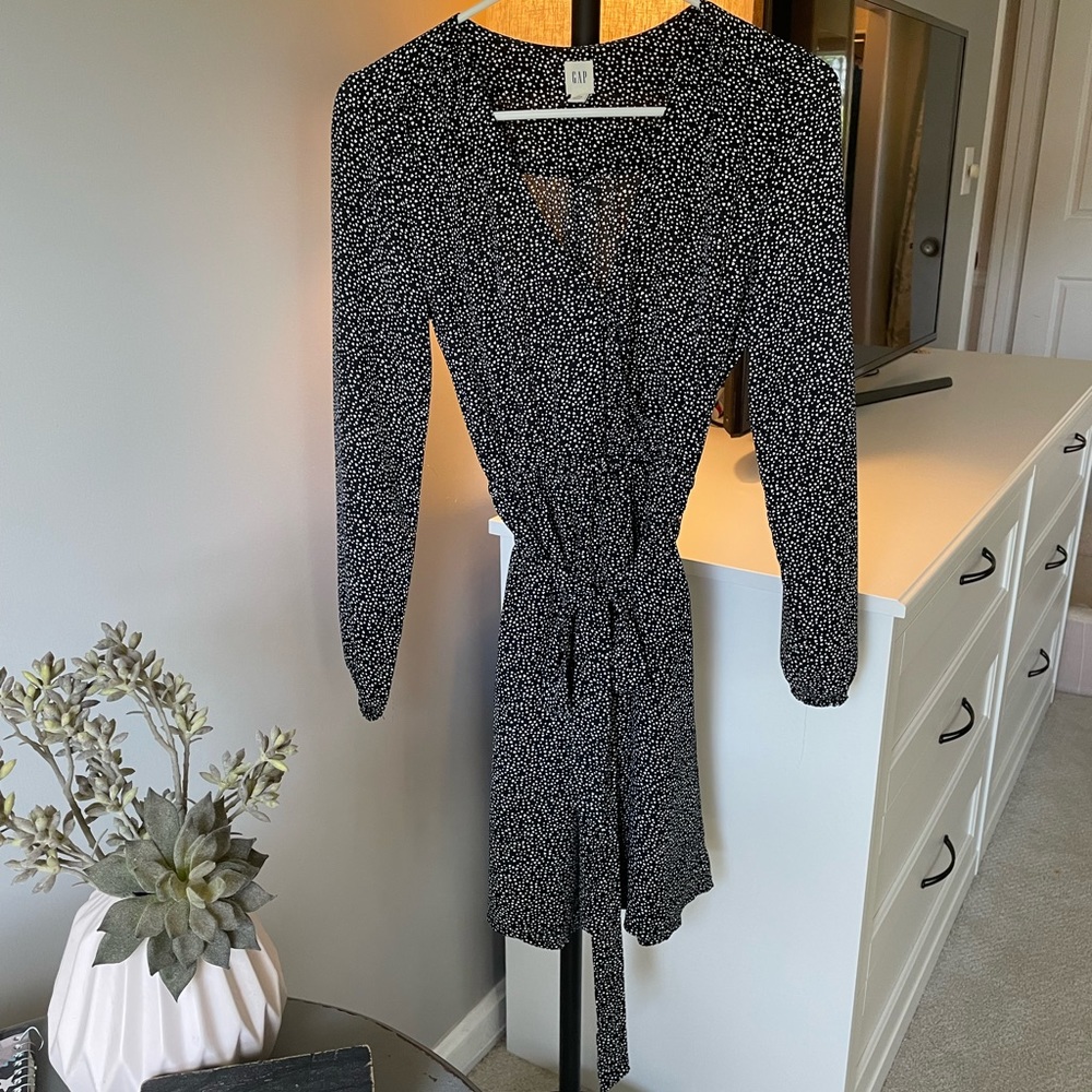 Gap wrap dress.